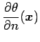 $\displaystyle \Frac{\drond \theta }{\drond n}(\bx)$